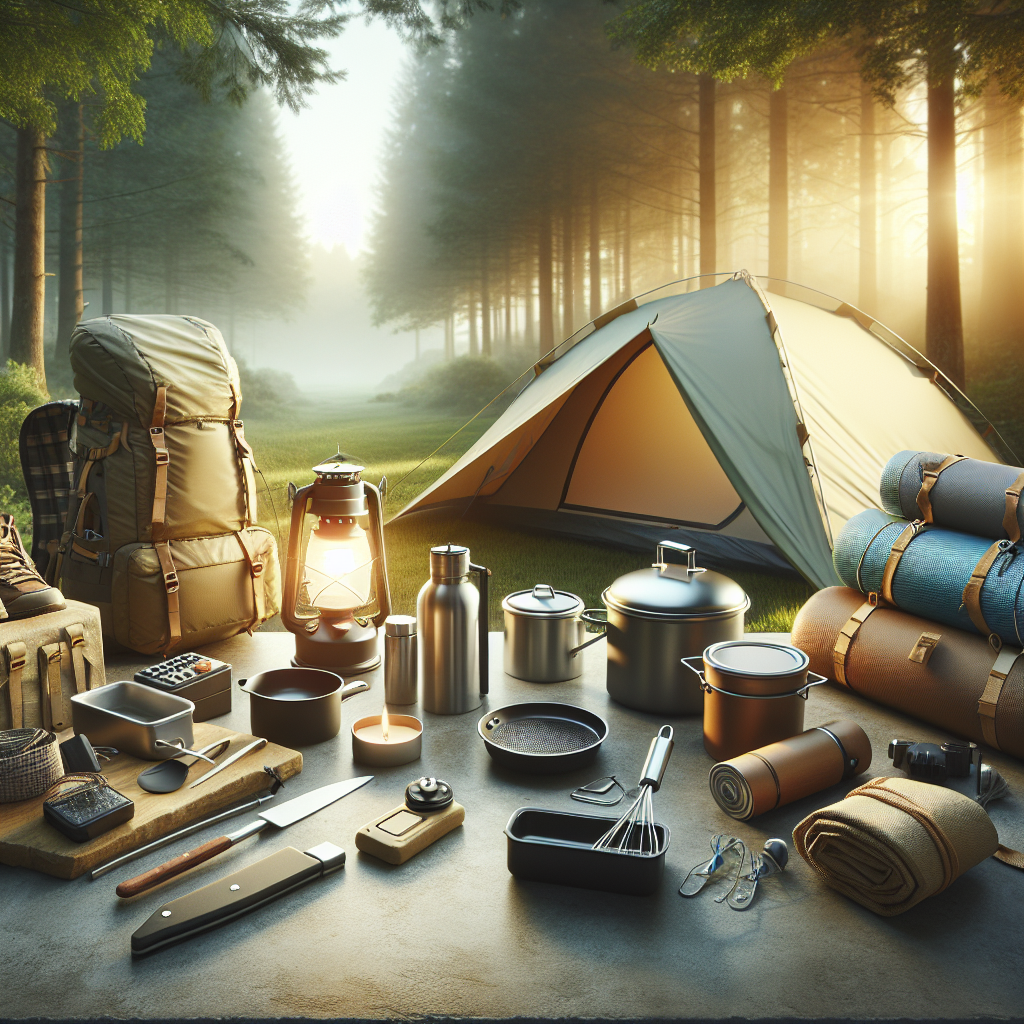 beginner camping gear list